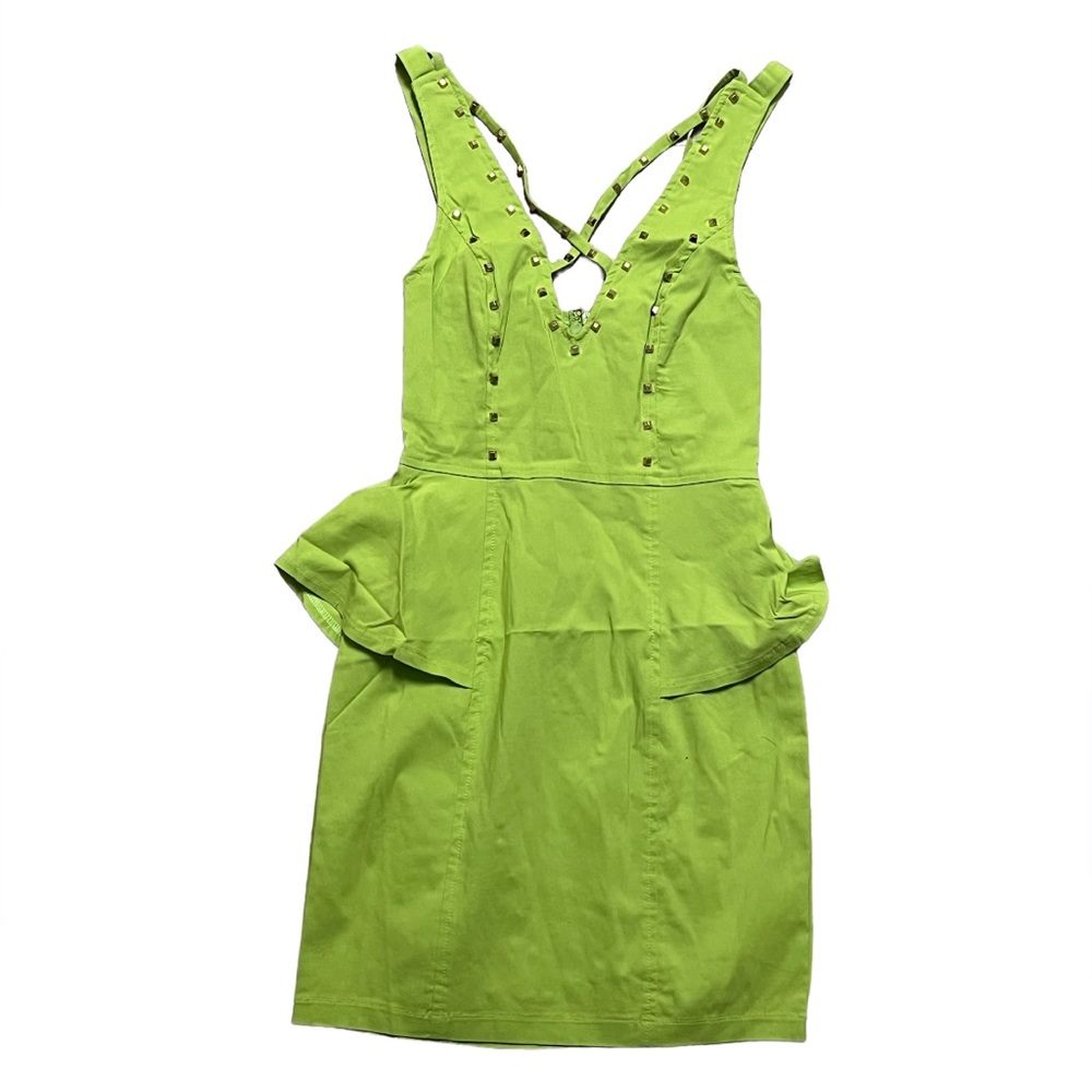 Neon Green Dress (Small) NWT